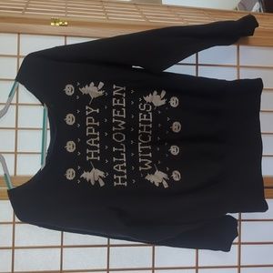 Cute off the shoulder Halloween sweater